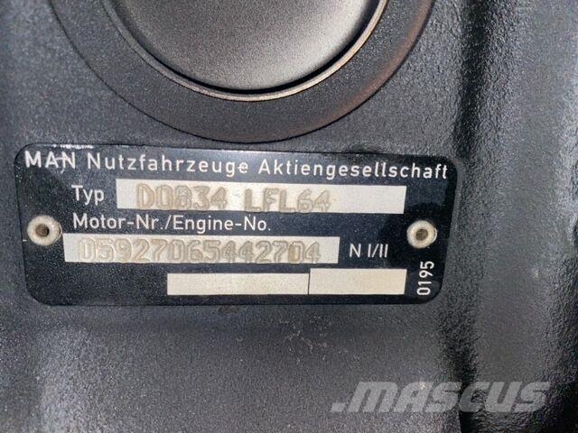 MAN TGL / D0834LFL64 Motor Completo Motorji