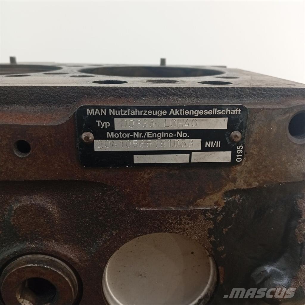 MAN TGM / D0836LF Bloco do Motor D0836LOH40 Motores