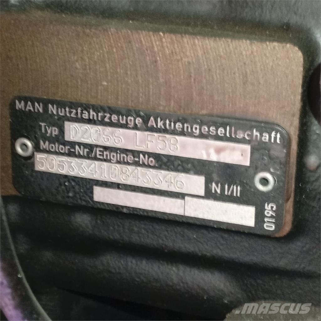 MAN TGS / D2066LF58 Motor Completo Motorji