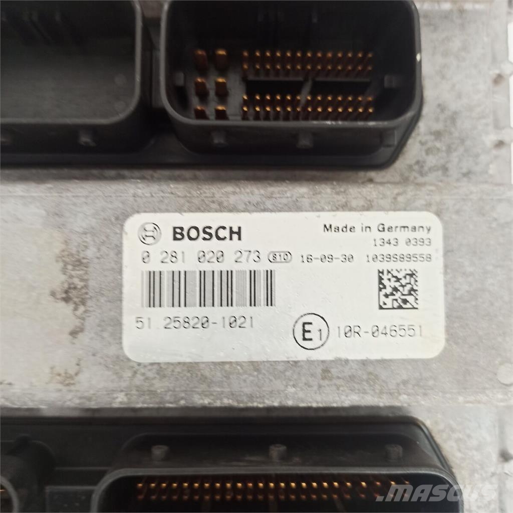 MAN TGS / D2676 LF51 Unidade de Controlo EDC17CV42 Componentes electrónicos