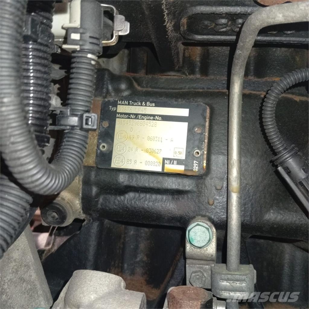 MAN TGX / D26 Motor Completo D2676LF45 480 엔진
