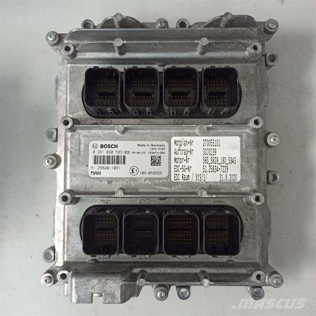 MAN TGX / D3876LF 11 Unidade de Controlo EDC TGX;TGS;T إلكترونيات