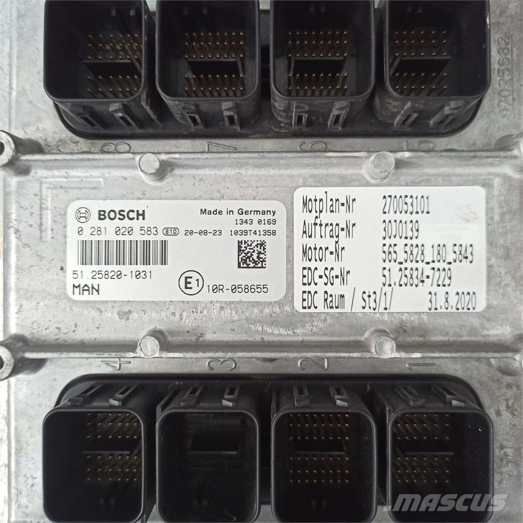 MAN TGX / D3876LF 11 Unidade de Controlo EDC TGX;TGS;T إلكترونيات
