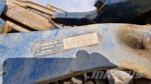 Mercedes-Benz Arocs Eixo Direcional MP4 Transmission