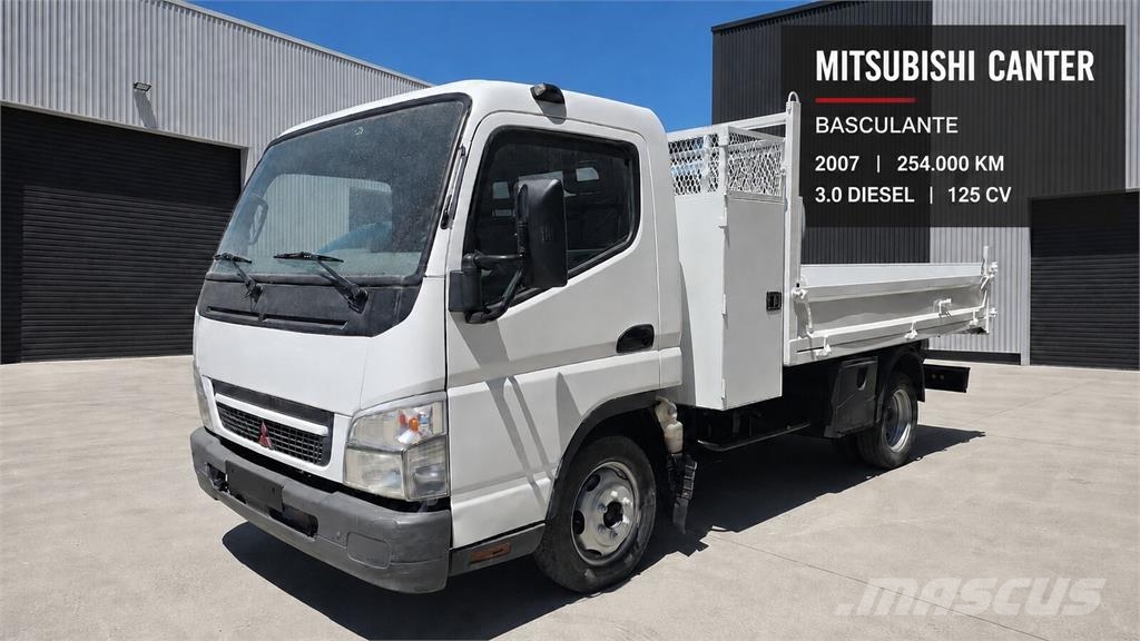 Mitsubishi Canter com Báscula - 2007 Bañeras basculantes usadas