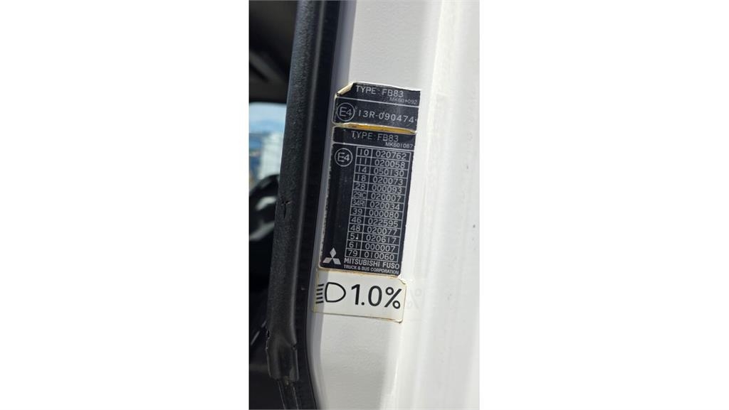 Mitsubishi Canter com Báscula - 2007 Bañeras basculantes usadas