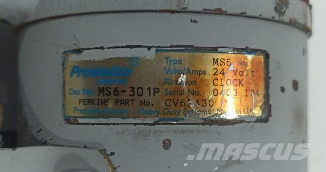 Perkins 24V 8,3KW / 2006SI Motor de Arranque 电子设备