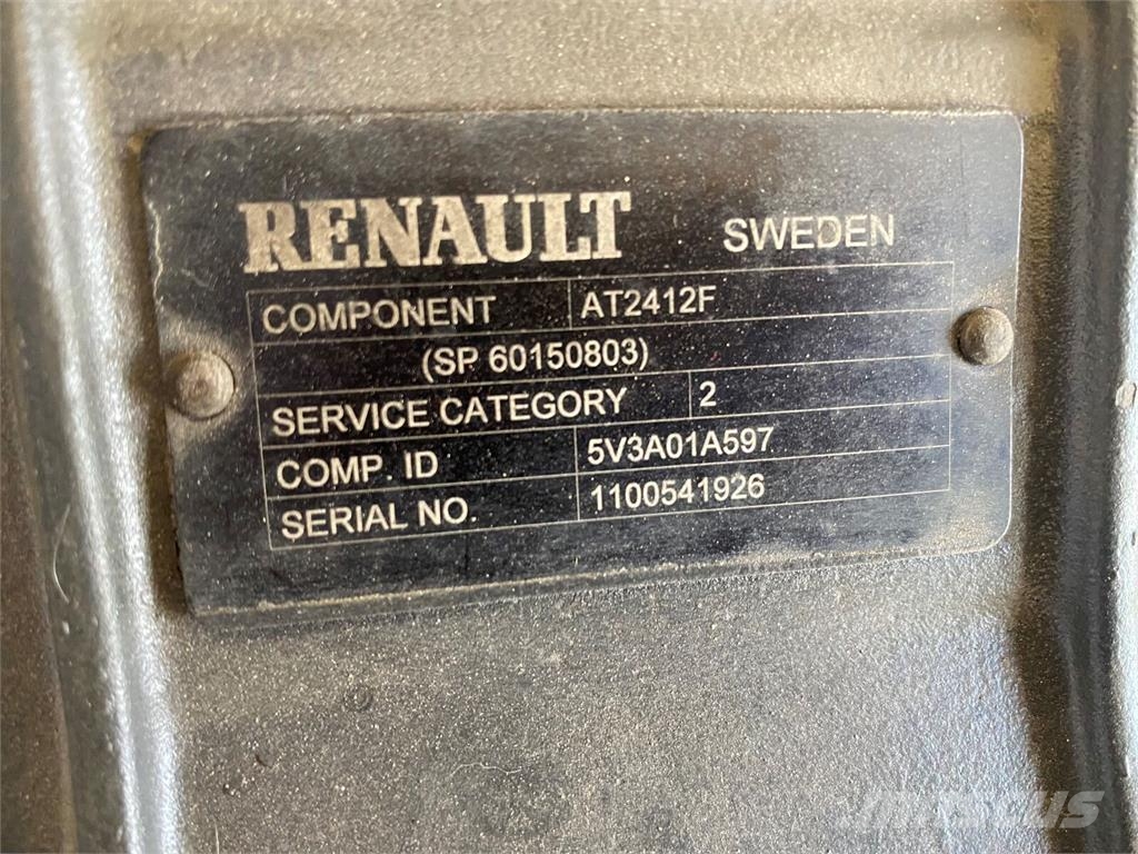 Renault T / AT2412F Caixa de Velocidades Automática I - Sh Transmissão