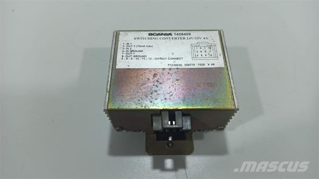 Scania F Conversor de Voltagem 12 / 24V Electronics