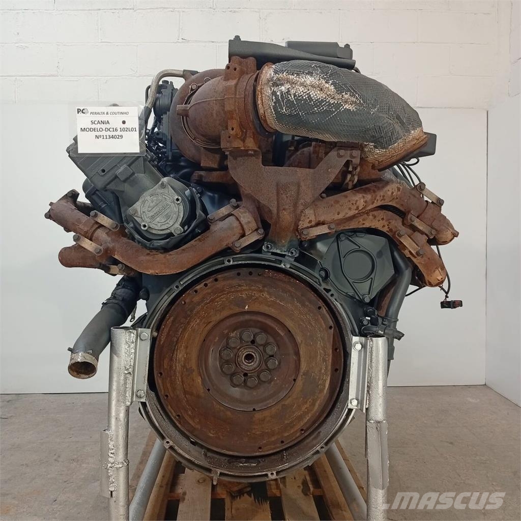 Scania R660 / DC16 102 Motor Completo E6 XPI محركات