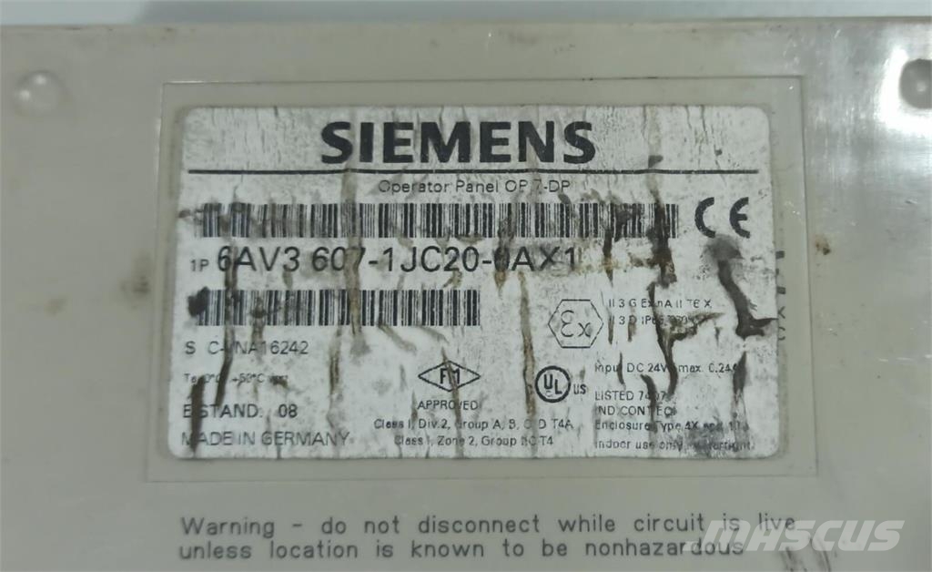 Siemens Simatic OP7-DP Elektronika