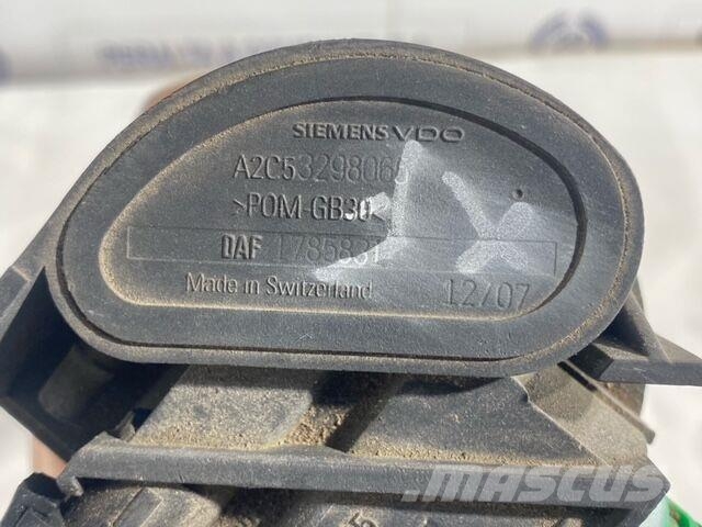Siemens XF105 Sensor de Nível de Combustível XF Otros componentes