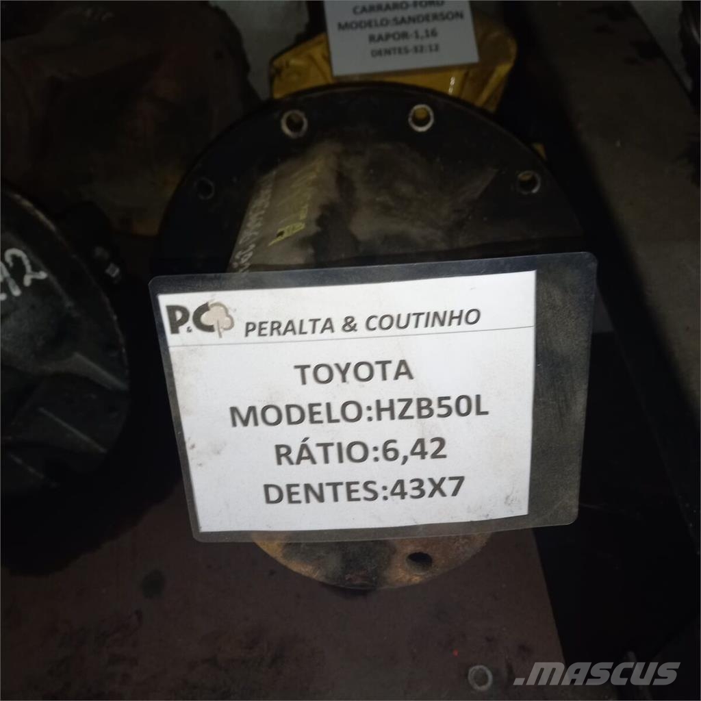Toyota HZB50L Diferencial R . 6 علب تروس
