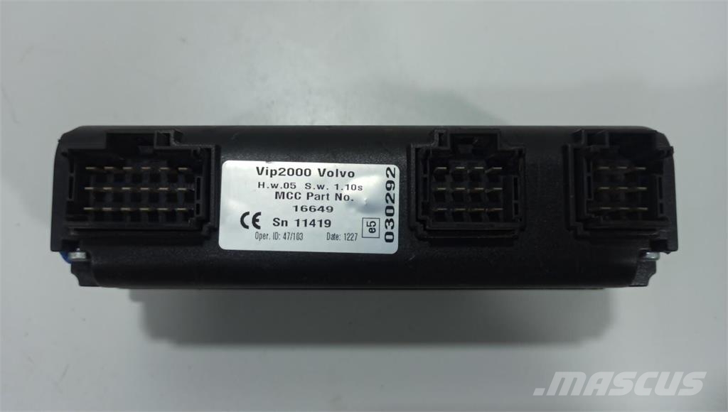 Volvo 9700 Módulo de Controlo Ar Condicionado VIP2000 Componentes electrónicos