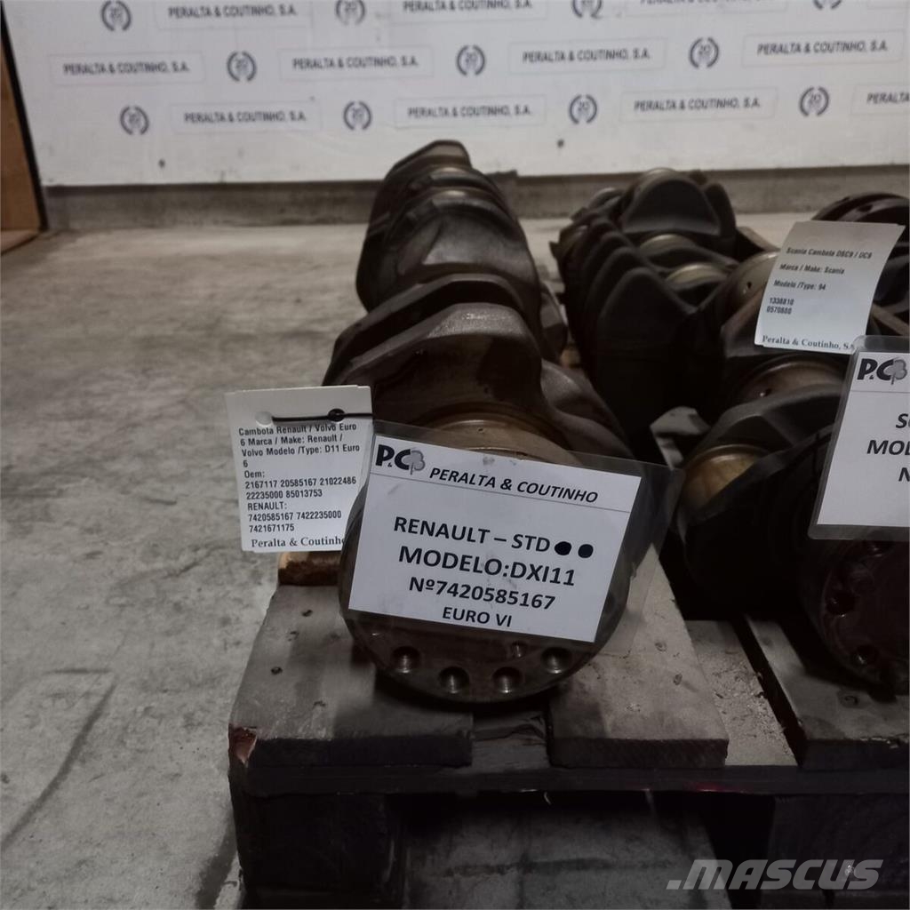 Volvo A25F / D11 Cambota do Motor Mootorid