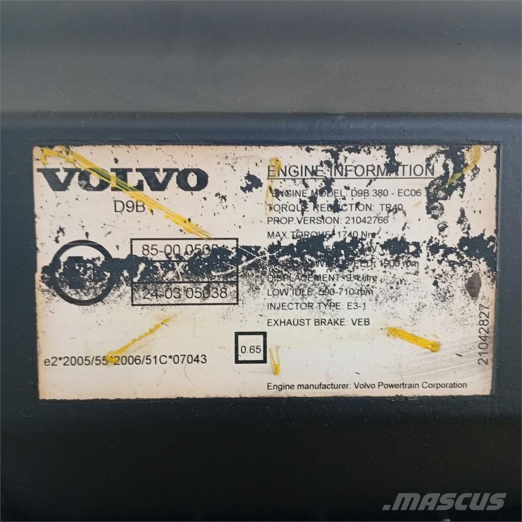 Volvo B9L / D9B ADE3 Bloco Armado do Motor com Cabeça Re Motores