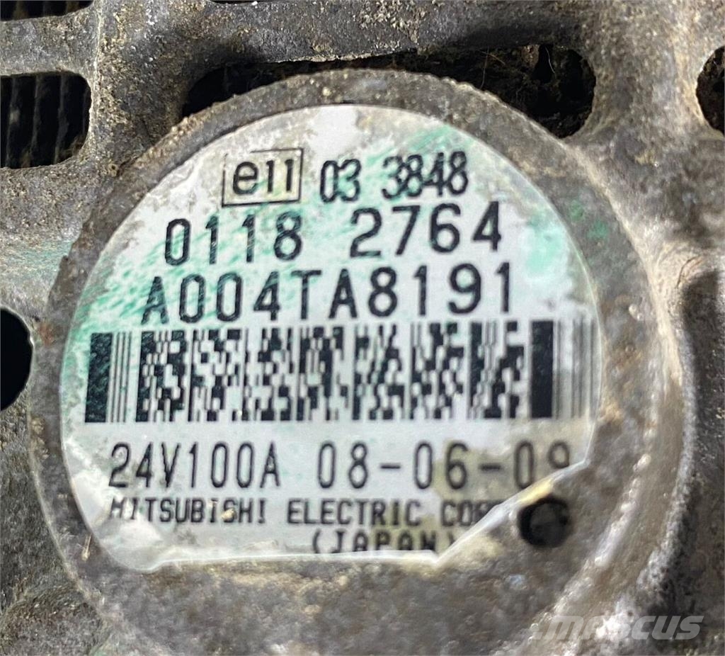 Volvo D7E Alternador Elektroonikaseadmed