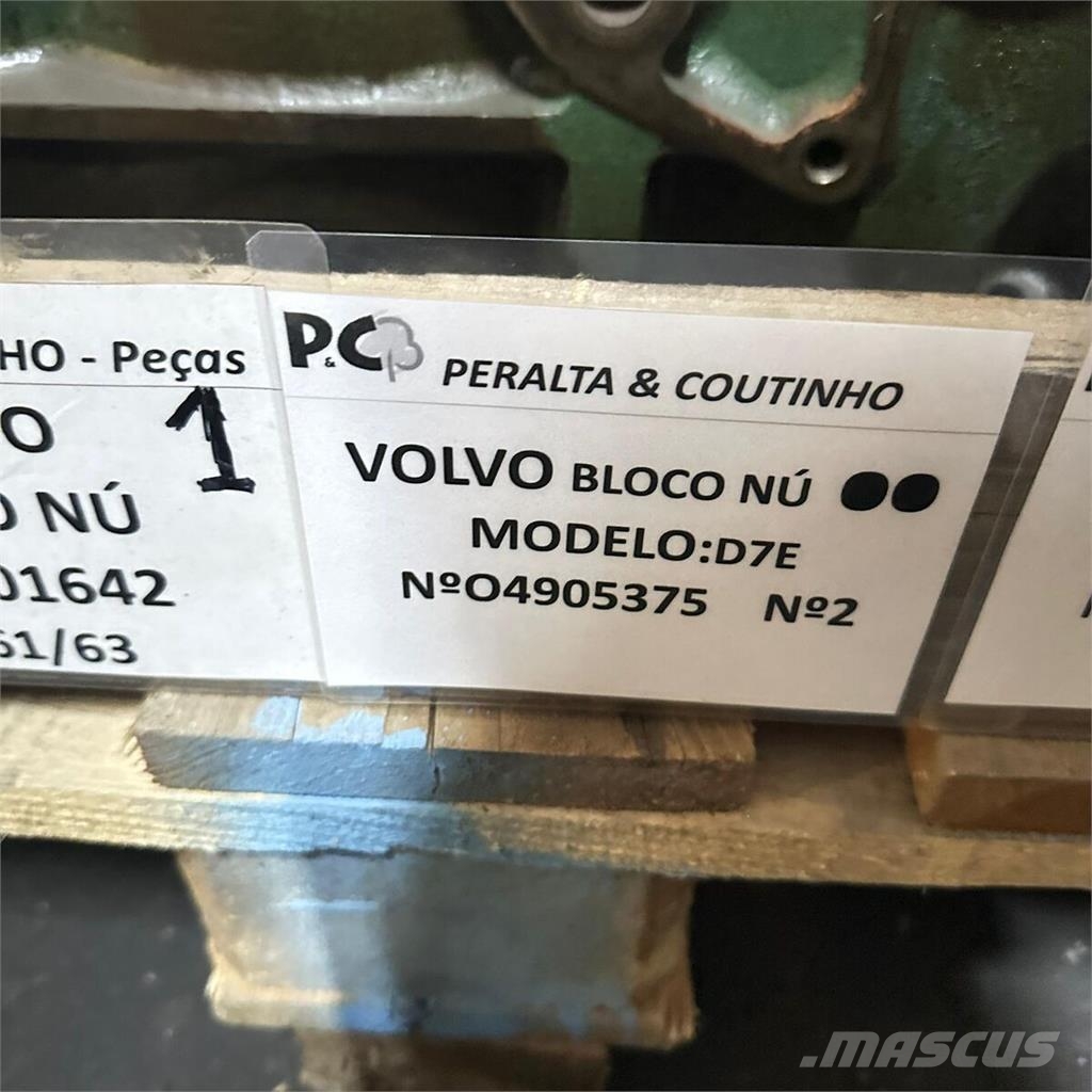 Volvo D7E Bloco do Motor - LAE3 Mootorid