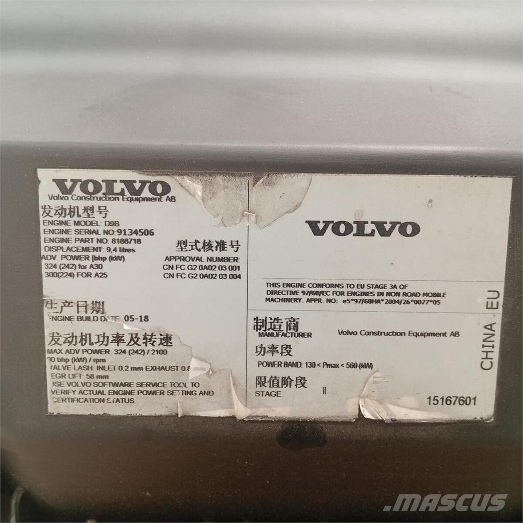 Volvo D9 Bloco do Motor D9A Motores