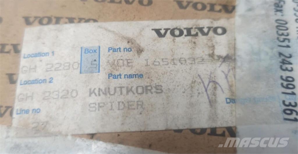 Volvo F7 Cruzeta de Transmissão F7 Växellådor