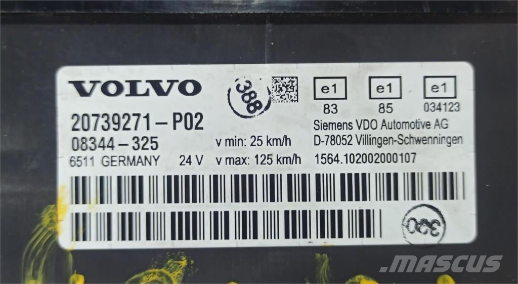 Volvo FH Painel de Instrumentos Elektronik