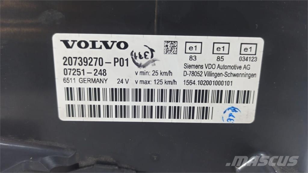 Volvo FH Painel de Instrumentos Ηλεκτρονικά
