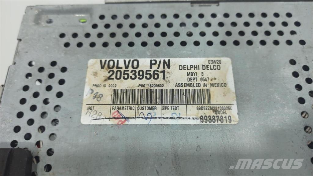 Volvo FH Rádio FH Elektroonikaseadmed