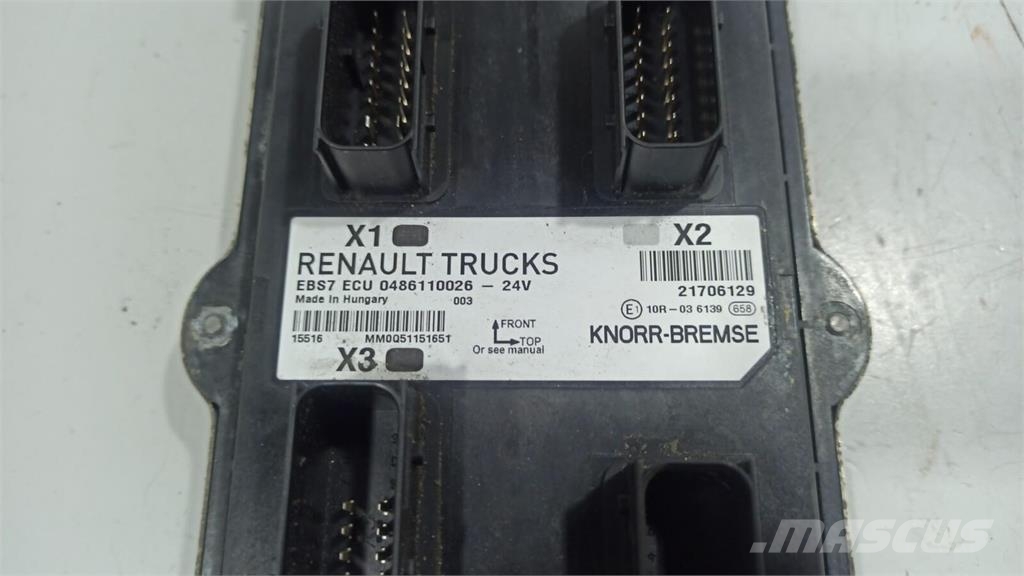 Volvo FH4 Unidade de Controlo EBS7 Volvo Elektroonikaseadmed