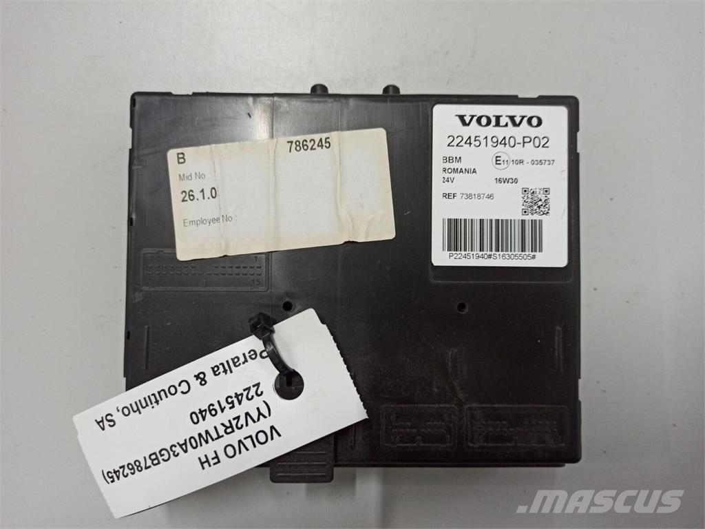 Volvo FH4 Unidade de Controlo BBM Elektronik
