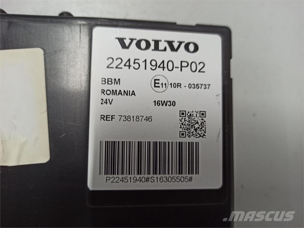 Volvo FH4 Unidade de Controlo BBM Elektronik