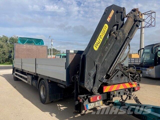 Volvo FL240 FL7 II / FE7 4X2 Caixa Aberta com Grua 2011 شاحنات مسطحة/مفصلية الجوانب