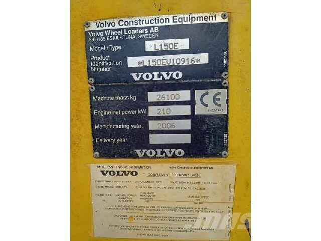 Volvo L180F HL Veio de Transmissão L150E;L180E Transmission