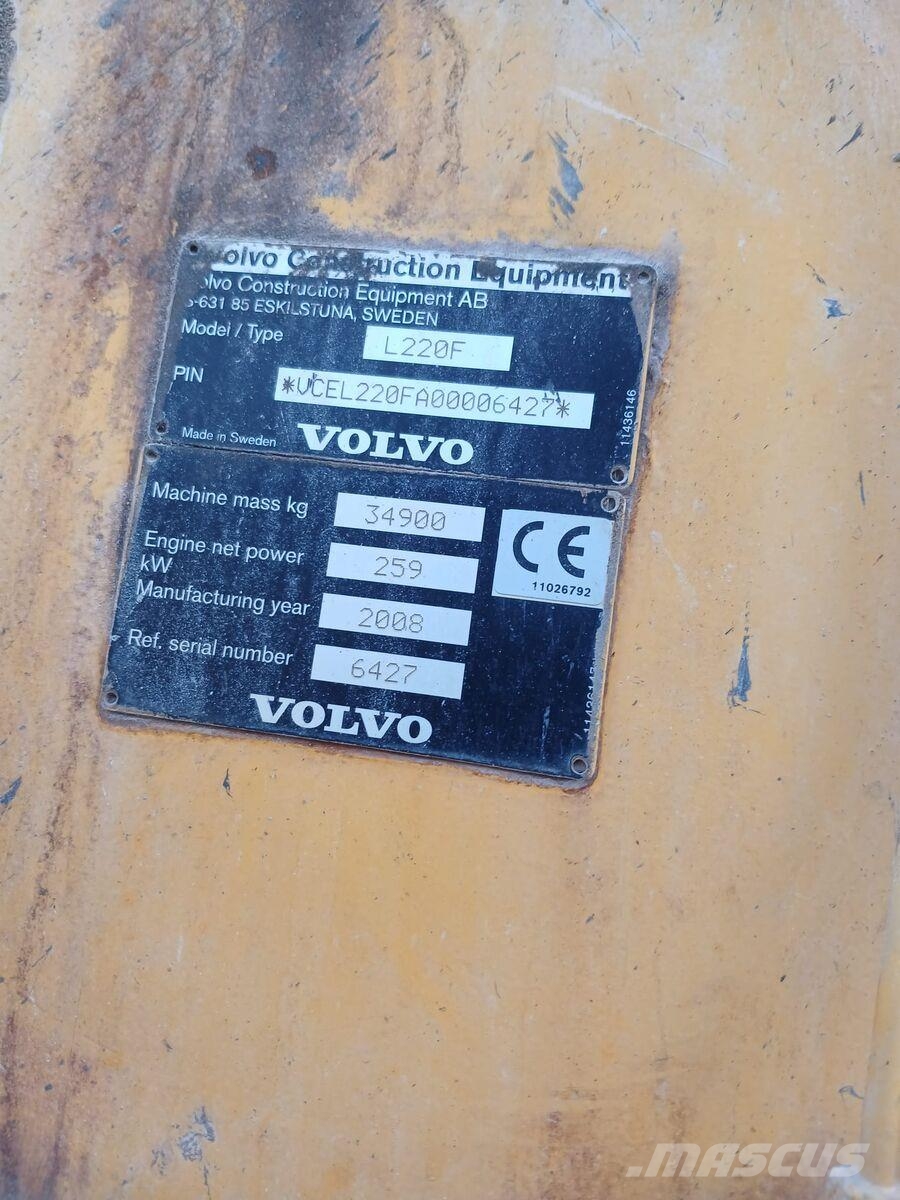 Volvo L220 Pás carregadoras de rodas