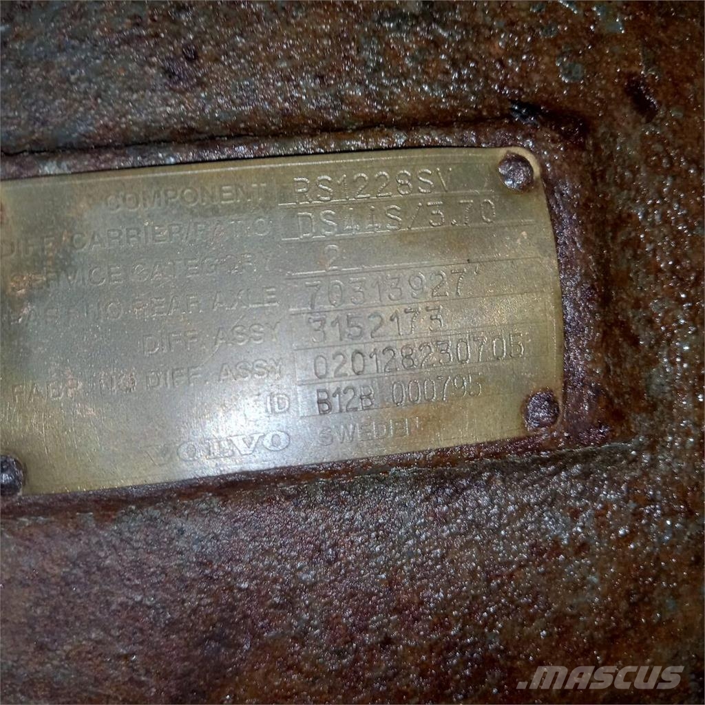 Volvo RS1228SV Diferencial R . 3 Käigukastid