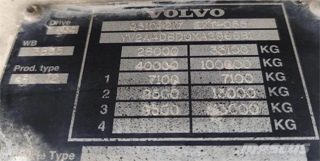 Volvo Trator Rodoviário 6x4 com suspensão Mecânica Heav 트랙터 유닛