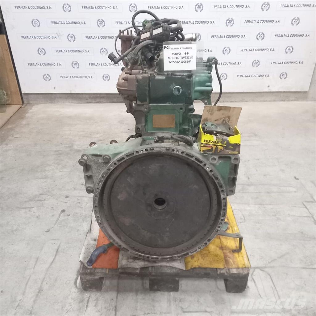 Volvo TW731VE Motor Completo Mootorid