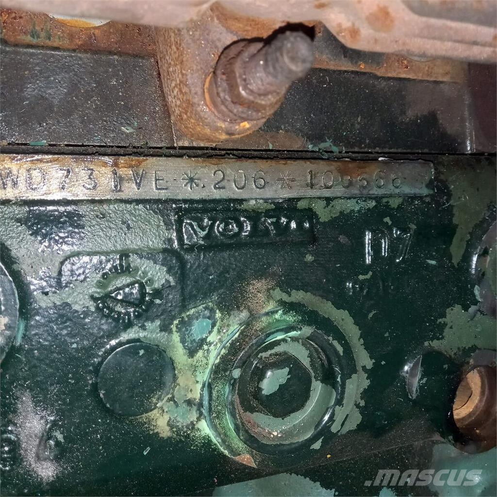 Volvo TW731VE Motor Completo Mootorid