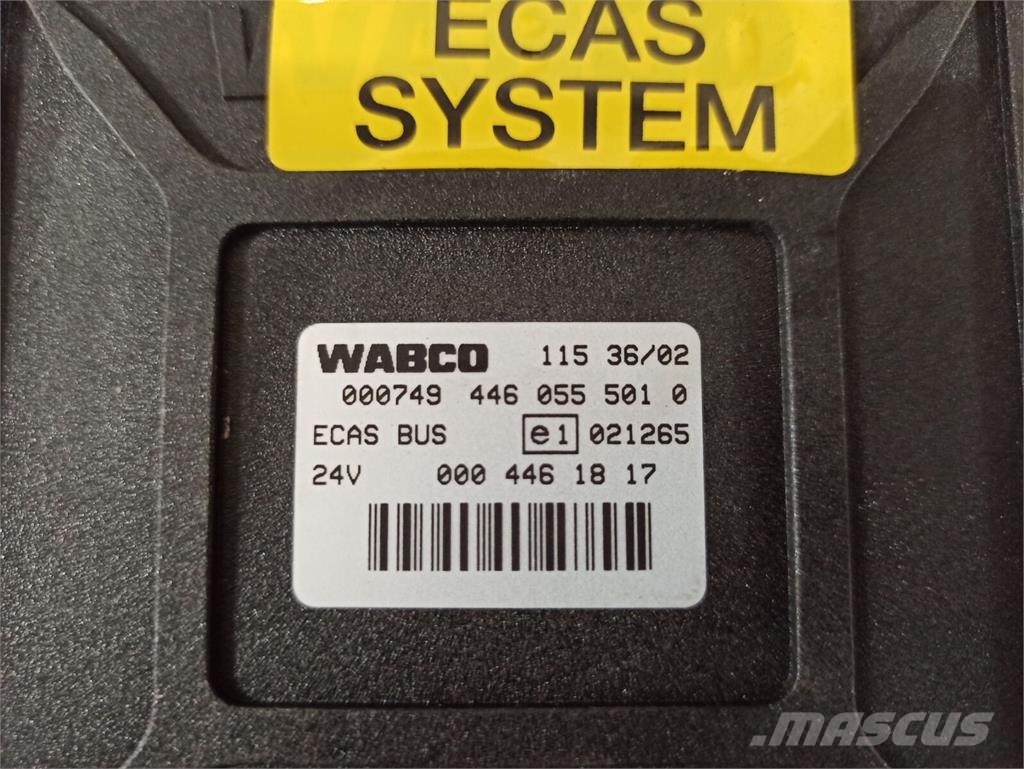 Wabco EVOBUS Unidade de Controlo ECAS Elektronik