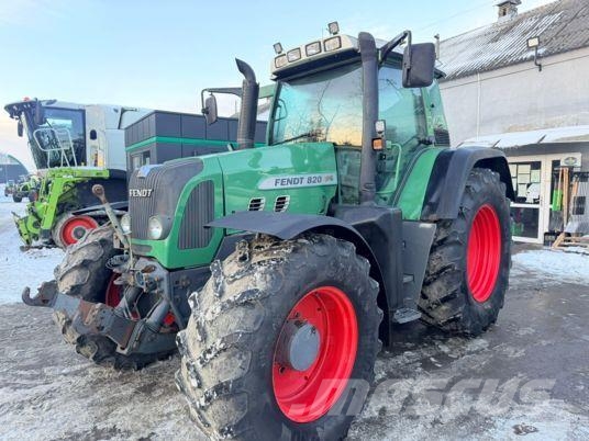 Fendt 820 VARIO TMS Tratores Agrícolas usados