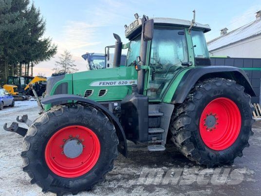 Fendt 820 VARIO TMS Tratores Agrícolas usados