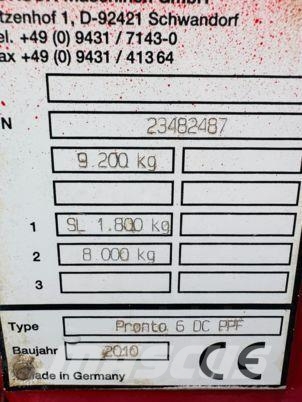Horsch PRONTO 6 DC PPF + Horsch Pronto 6 DC PPF مثاقيب مدمجة
