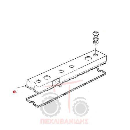 Agco spare part - engine parts - valve cover Motorok