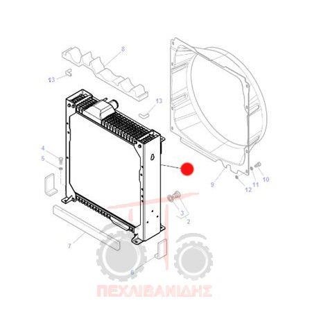 Agco spare part - cooling system - other cooling system Kmetijstvo - drugo