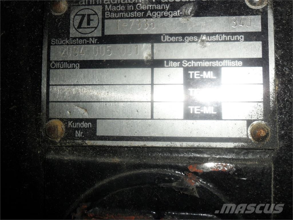 ZF spare part - transmission - differential Transmisijos