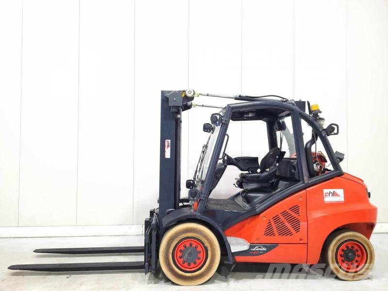 Linde H50T-02/600 394 RENTAL LPG gaffeltrucks
