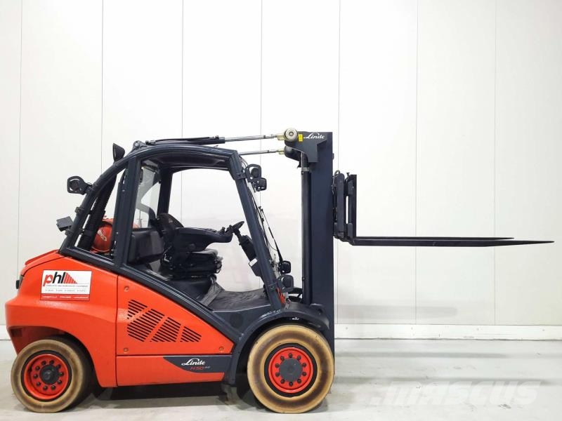 Linde H50T-02/600 394 RENTAL LPG gaffeltrucks