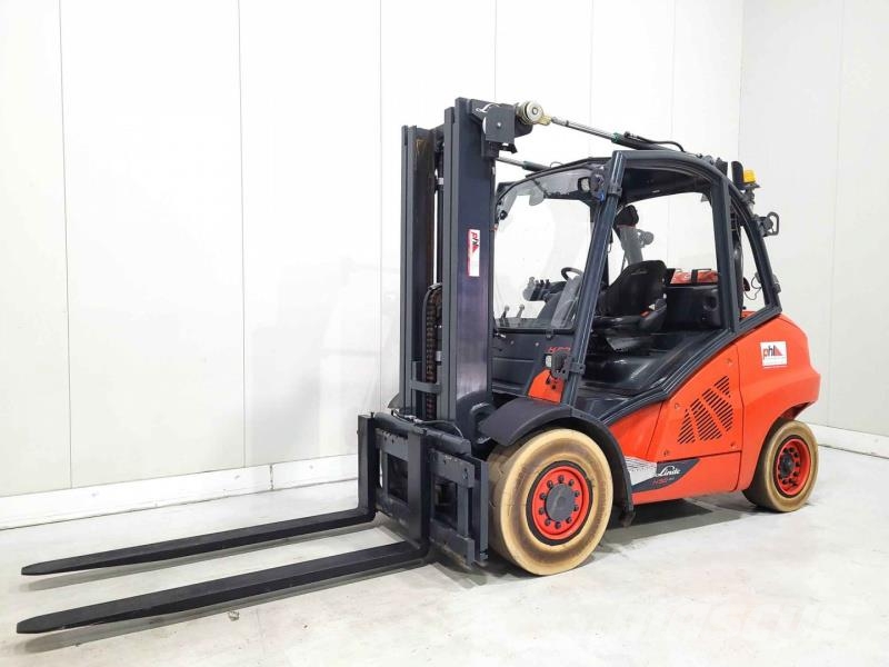 Linde H50T-02/600 394 RENTAL LPG gaffeltrucks