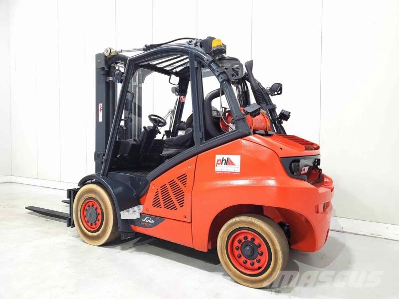 Linde H50T-02/600 394 RENTAL LPG gaffeltrucks