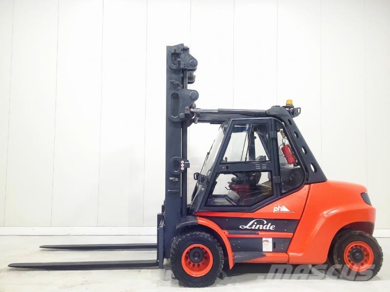 Linde H80D-02/900 396 RENTAL Diesel Stapler