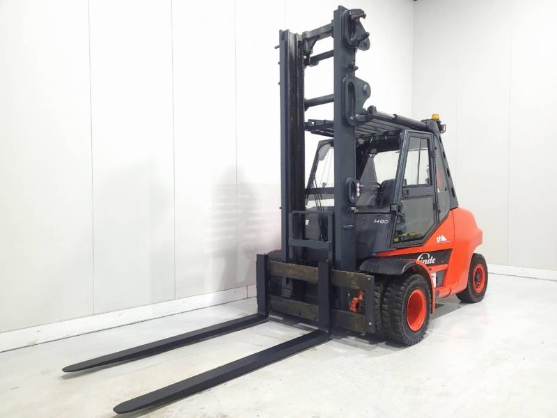 Linde H80D-02/900 396 RENTAL Diesel Stapler